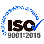 Logo ISO 9001:2015 (International Standarization Organization)